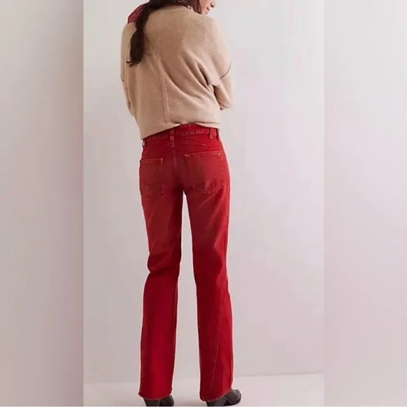 We the Free Low-Rise Boot-Cut Carnivale Jeans, size 29 NWT, 30 Like New - Picture 3 of 16